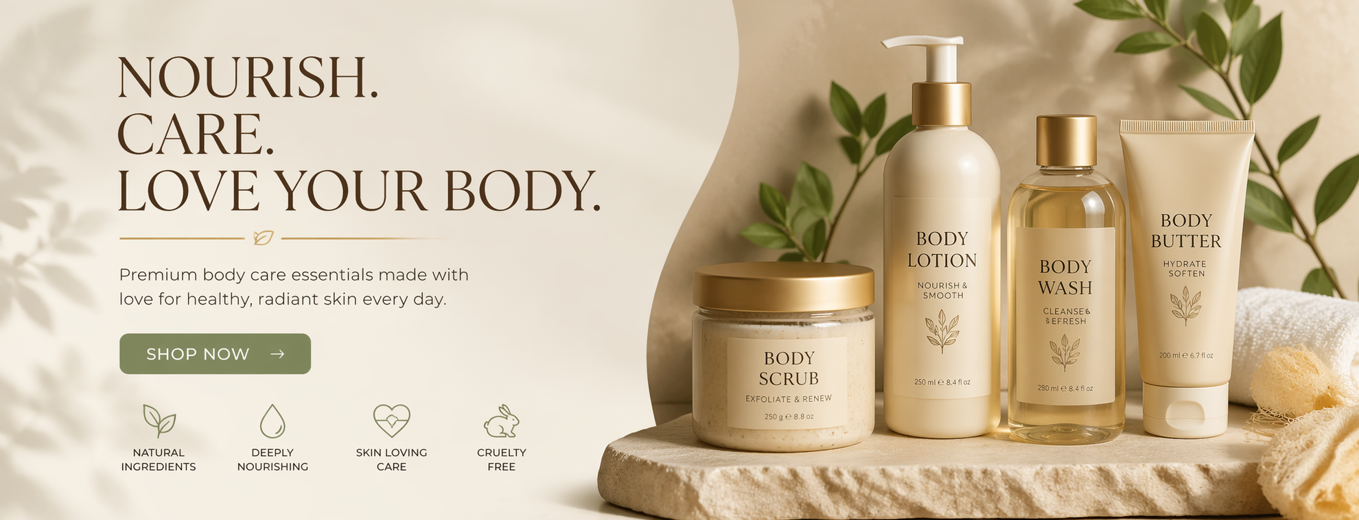 bodycare banners